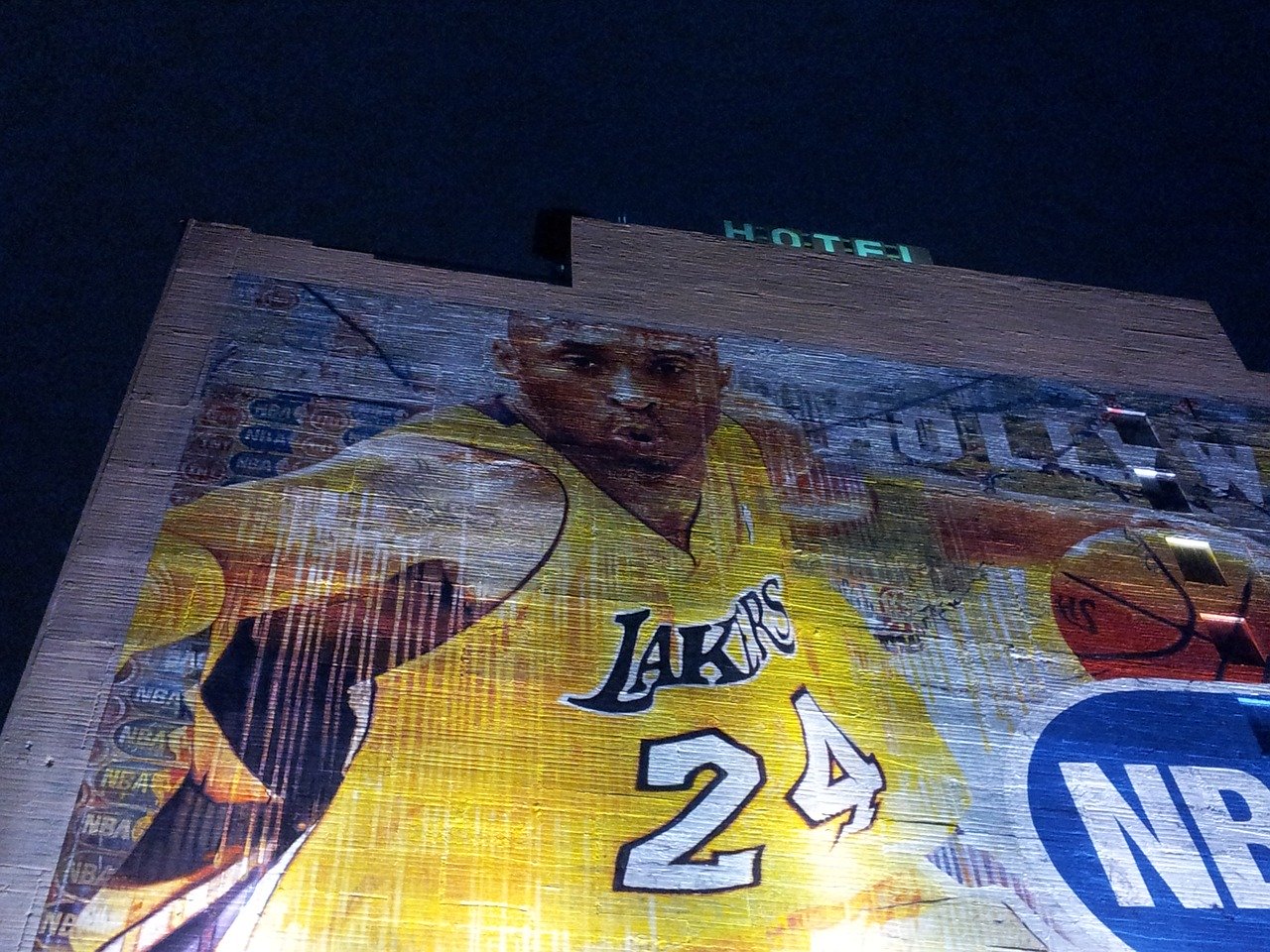 Tens of thousands of people were honoring Kobe Bryant's memory