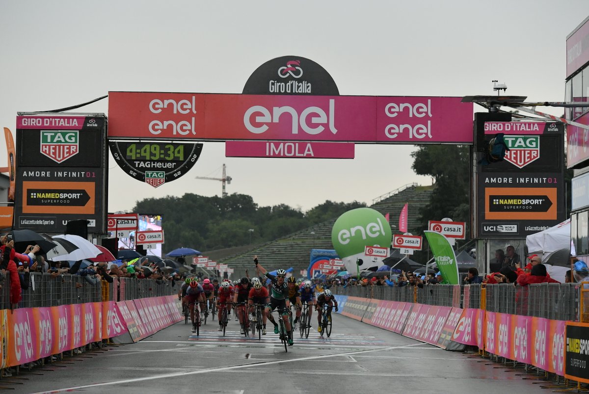 A cyclist with a huge fall on the Giro was released from the hospital